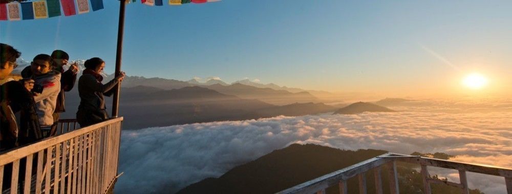 Sarangkot Sherpa Resort P Ltd Похара Екстериор снимка