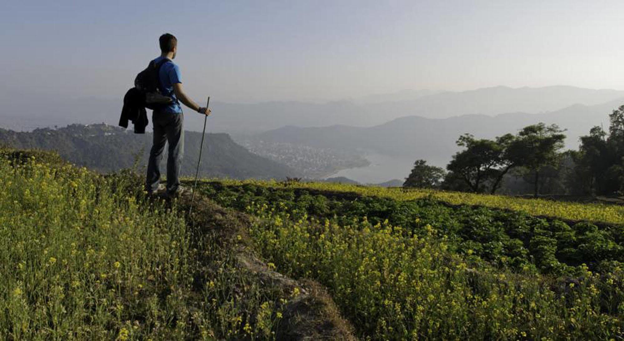 Sarangkot Sherpa Resort P Ltd Похара Екстериор снимка